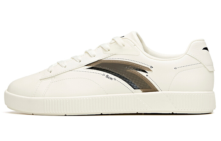 Anta Life Collection Low-Top Skateboard Shoes Men's White Black Brown