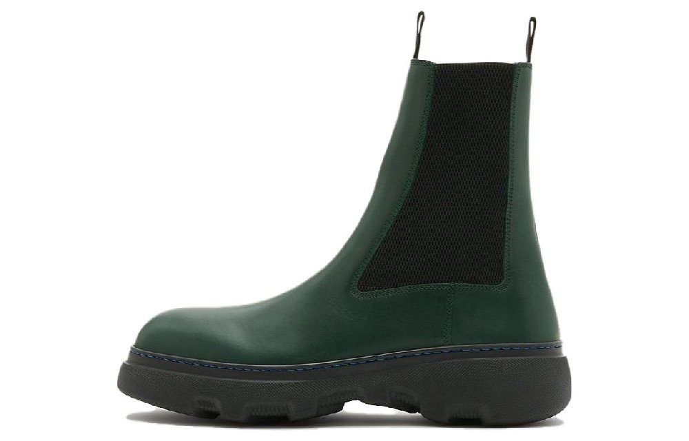 Burberry Chelsea Slip-on Leather Boots