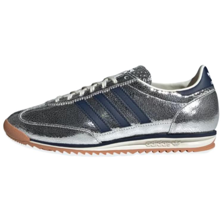Adidas Originals Sl 72 Og Silver Metallic Collegiate Navy Women's