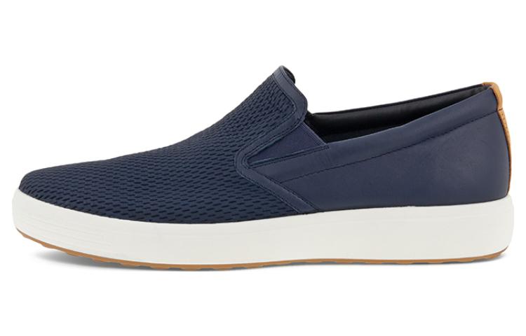 Ecco Soft Cool Slip-on Casual Shoes Men's Ocean Blue