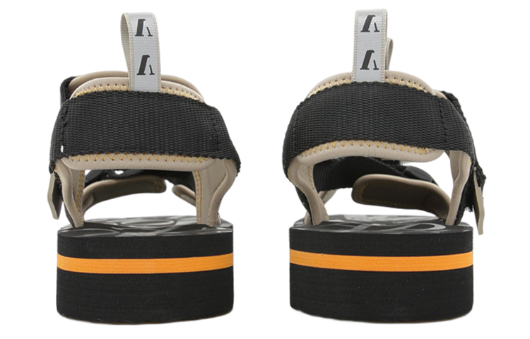 EMPORIO ARMANI Strap Sandals Men's Black Gray Orange купить в интернет-магазине Yoocart с быстрой доставкой по России.