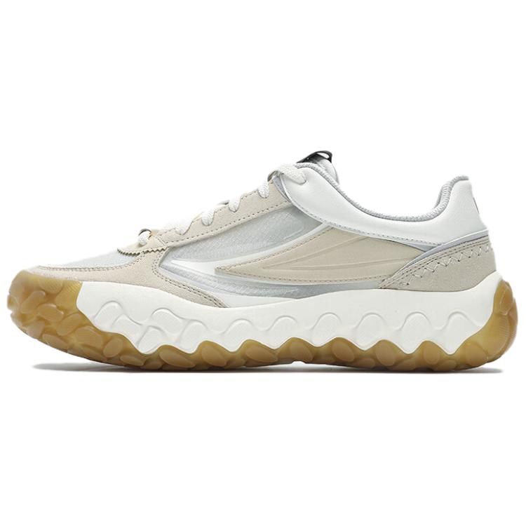 FILA Gara Low Top Casual Running Shoes Men's White Yellow
