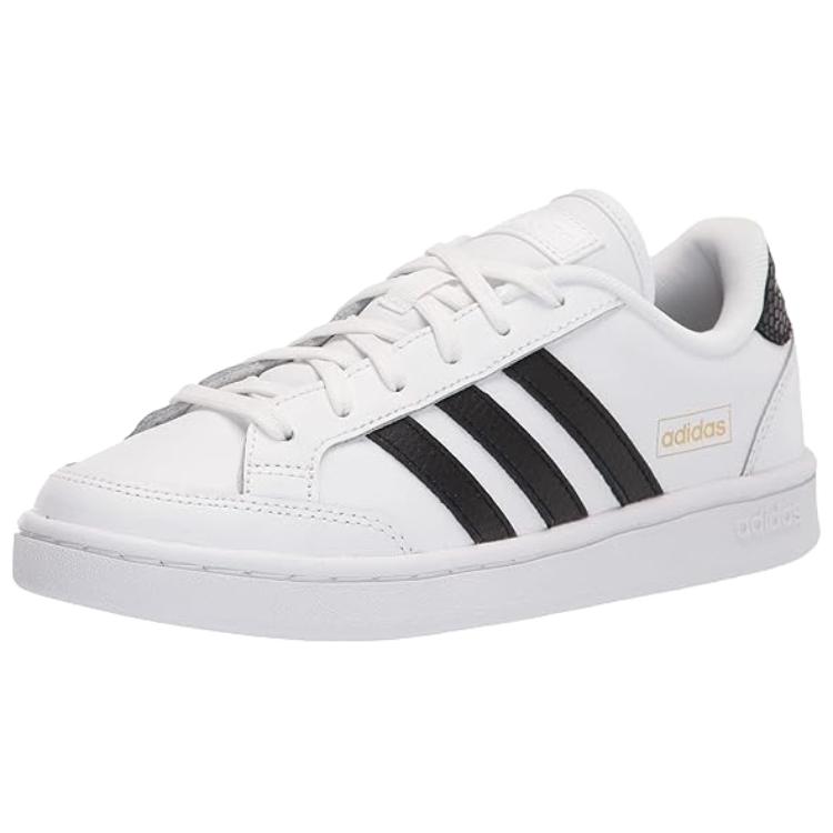 Adidas GRAND COURT Breathable Tennis Shoes Women's White Black