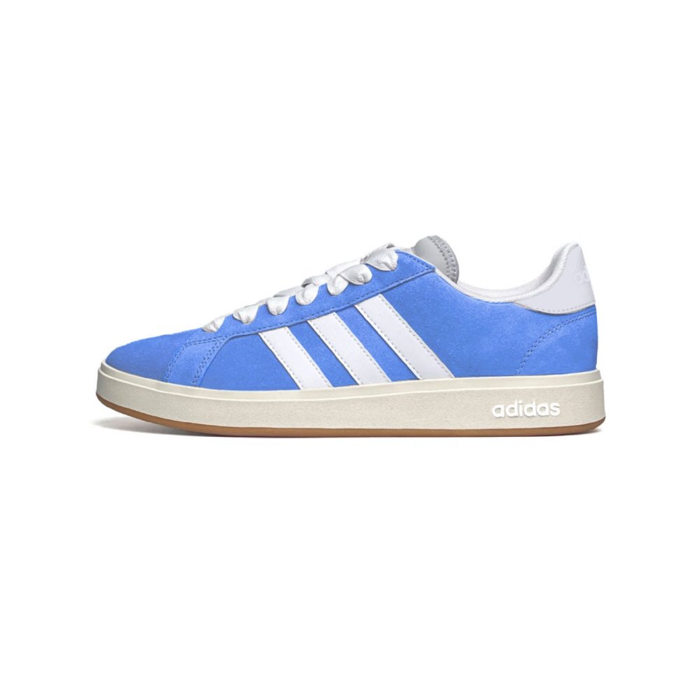 Adidas GRAND COURT 00s Vassell Slip Resistant Abrasion Resistant Low top Skateboard Shoes Unisex Blue White