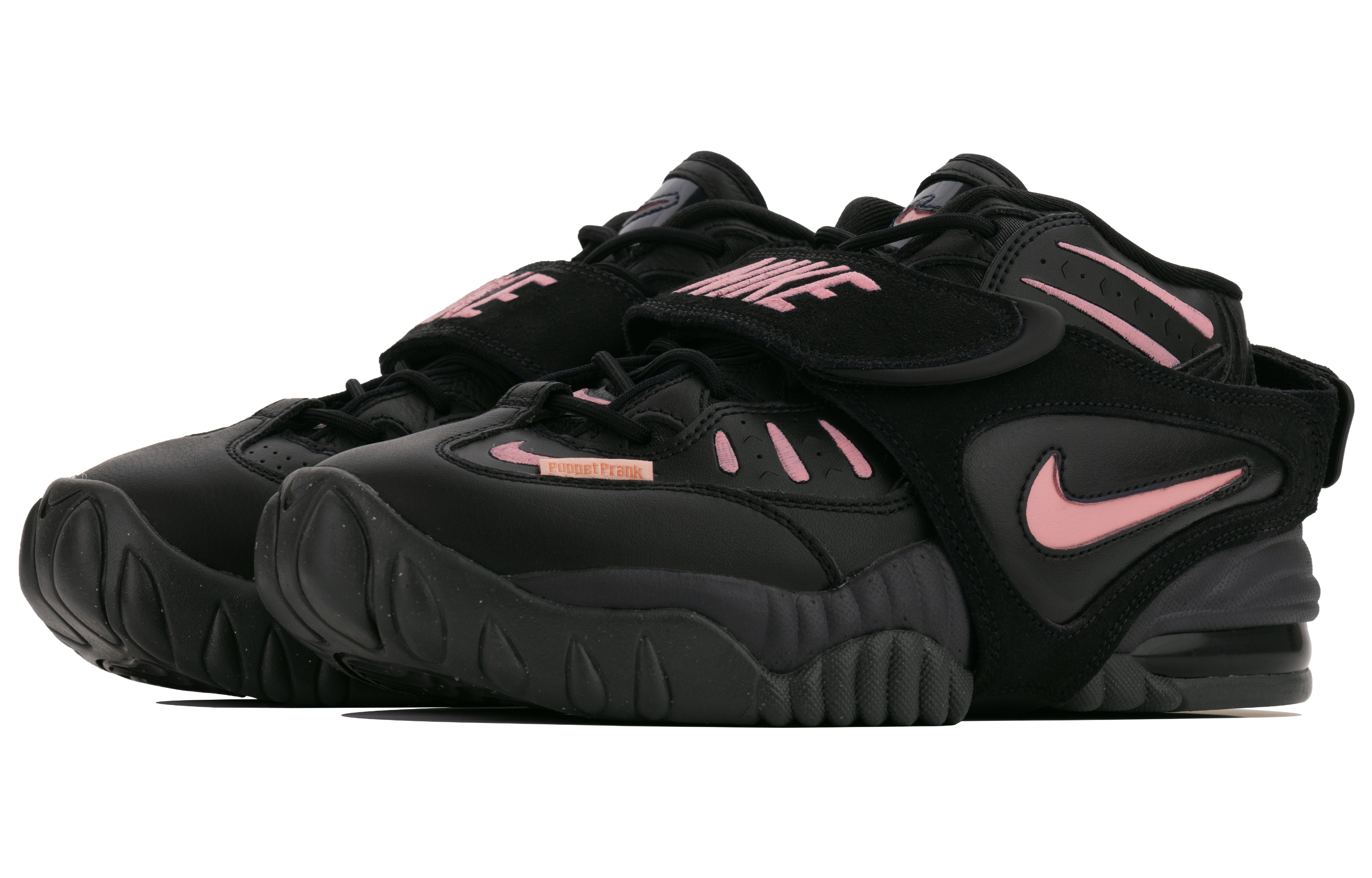 Nike Air Adjust Force Anti-Slip Wear-Resistant Mid-Top Vintage Basketball Shoes Women's Black Pink купить в интернет-магазине Yoocart с быстрой доставкой по России.