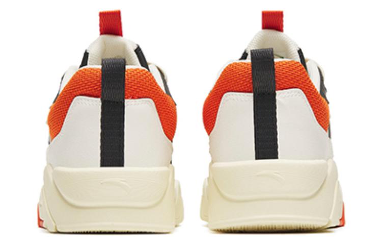 Anta Flame 3.0 Lightweight Cushioning Low-Top Skateboard Shoes Men's White Orange купить в интернет-магазине Yoocart с быстрой доставкой по России.