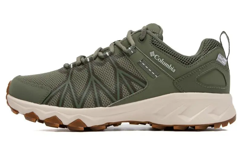 Columbia Slip Resistant Low Top Outdoor Shoes Men's Green