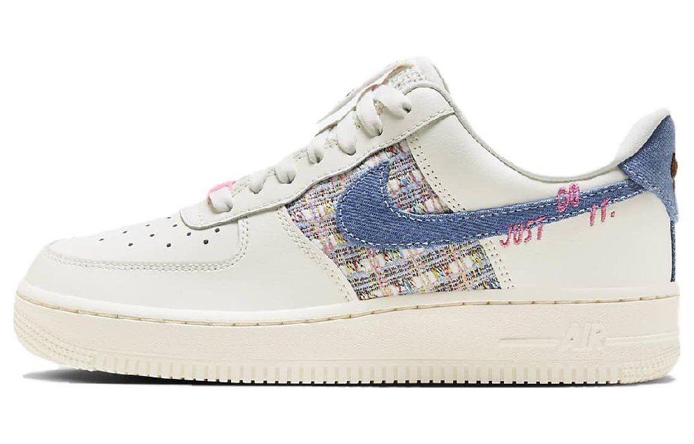 Nike Air Force 1 Low '07 Lx Denim Swoosh Boucle Women's