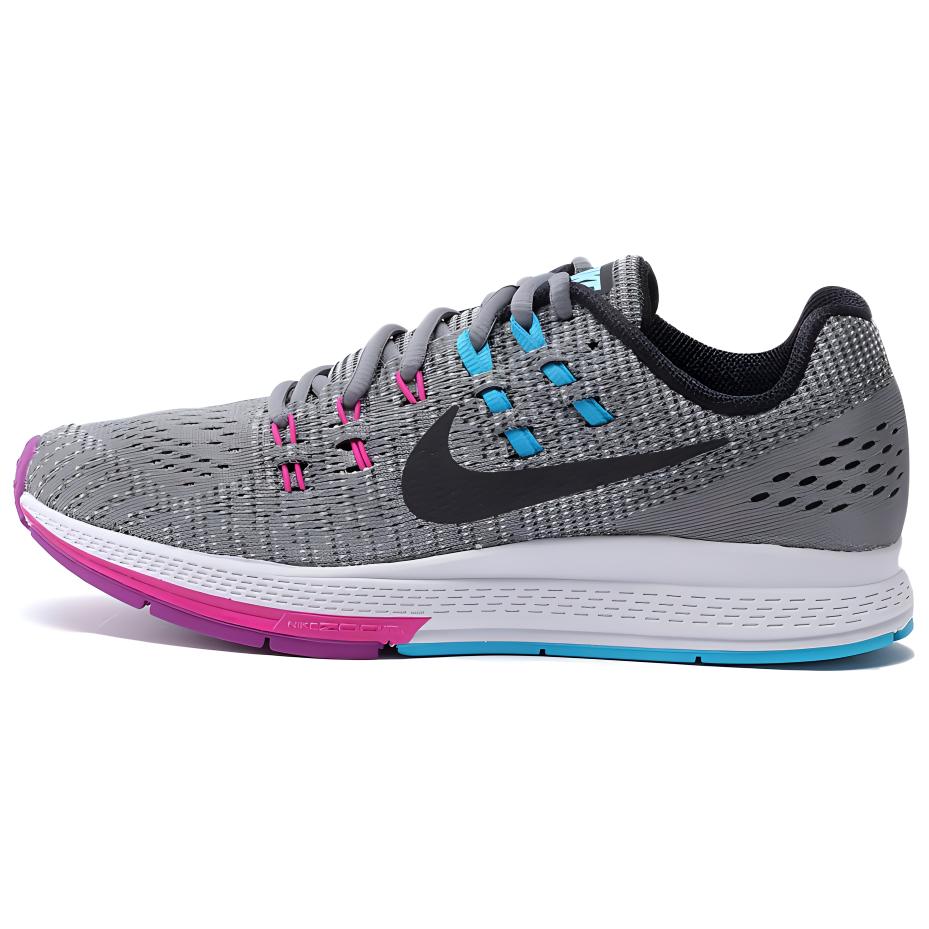 Nike Zoom Structure 19 Cushioning Anti-Slip And Wear-Resistant Low-Top Training Running Shoes Women's Gray
