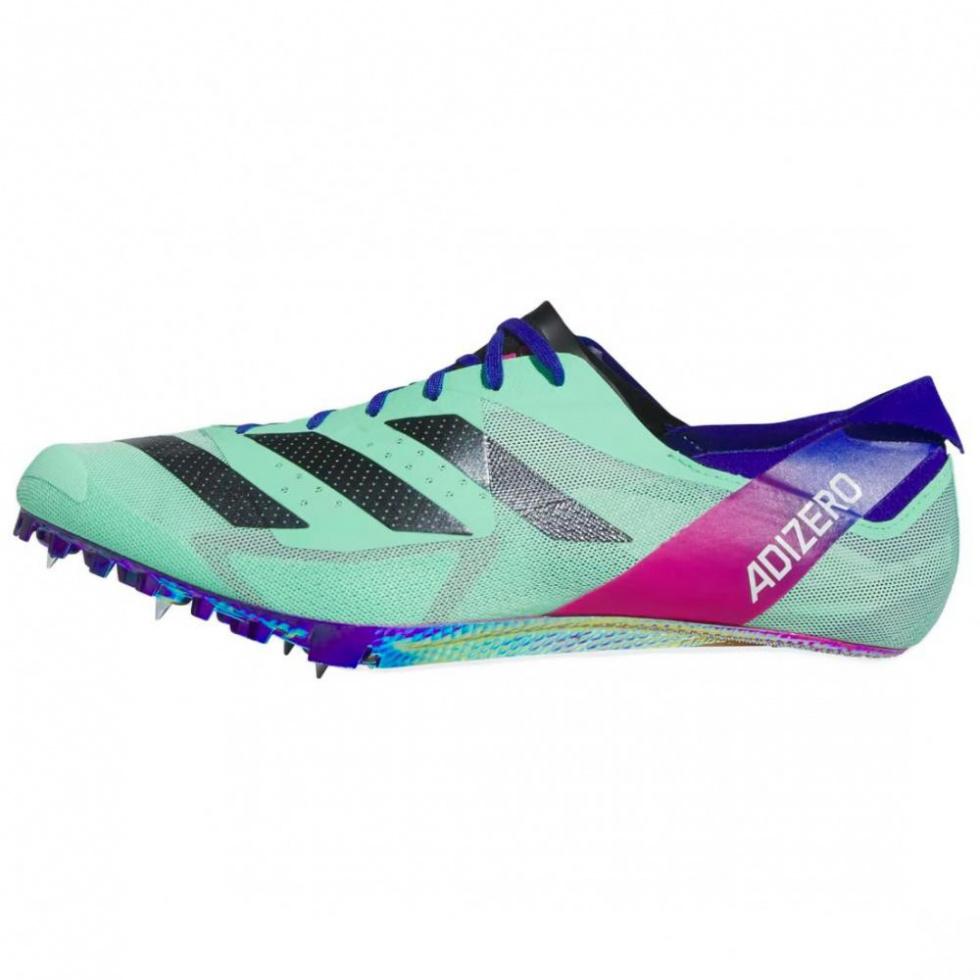 Adidas Adizero Finesse Spikes 'Pulse Mint Lucid Blue'