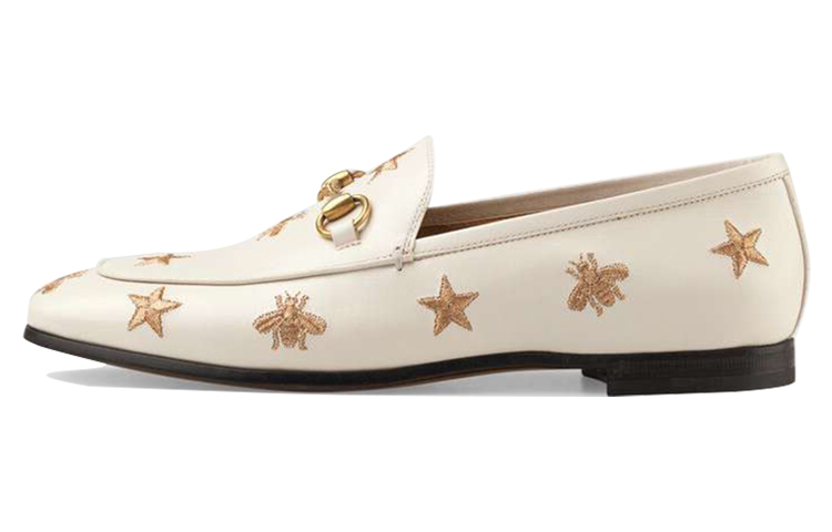 GUCCI Jordaan Loafers Women's White