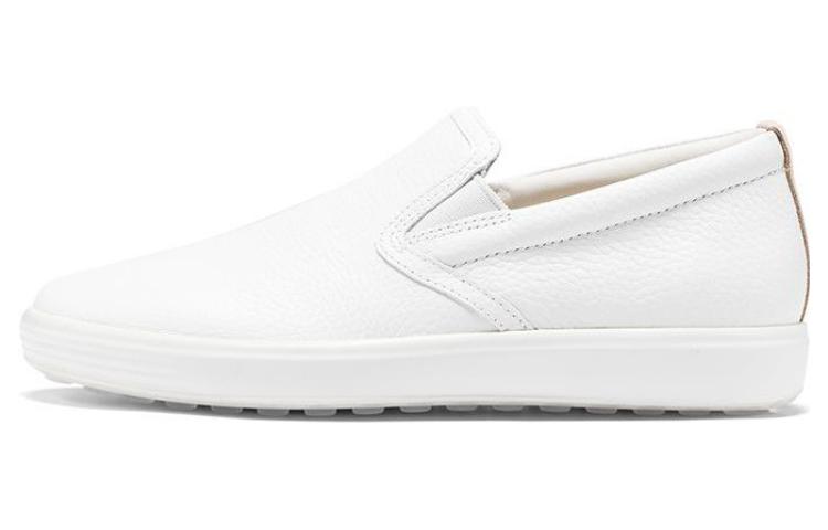Ecco Soft And Cool Size 7 Collection Unlined Shoes Women's White