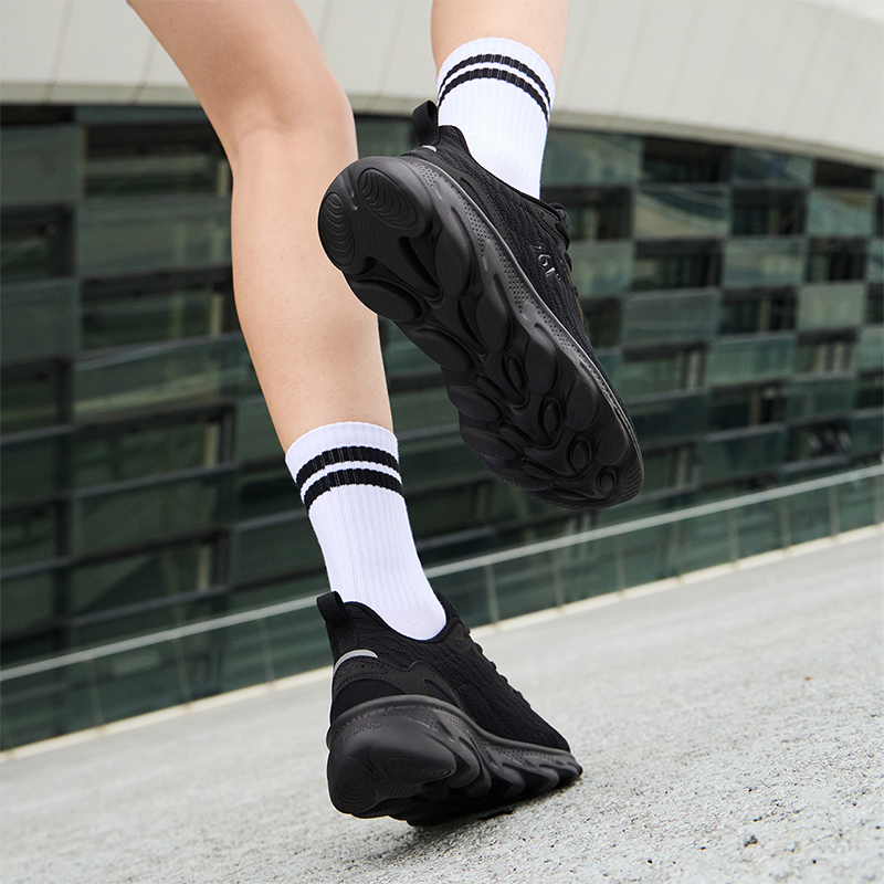 361° Breathable And Lightweight Low Top Running Shoes Women's Obsidian Black купить в интернет-магазине Yoocart с быстрой доставкой по России.