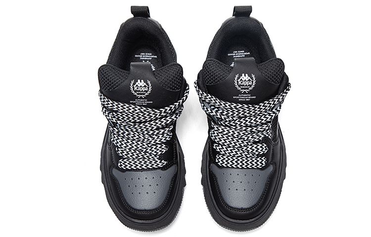 Kappa Back to Back Low top Skateboard Shoes Unisex Black Gray купить в интернет-магазине Yoocart с быстрой доставкой по России.