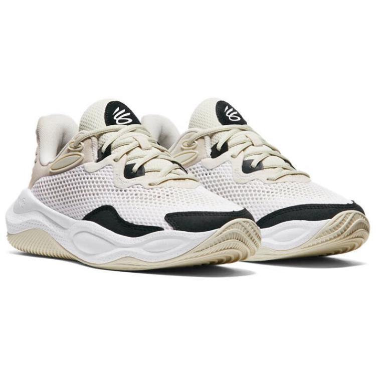 Under Armour Wear-Resistant Low-Top Basketball Shoes Men's Ecru купить в интернет-магазине Yoocart с быстрой доставкой по России.