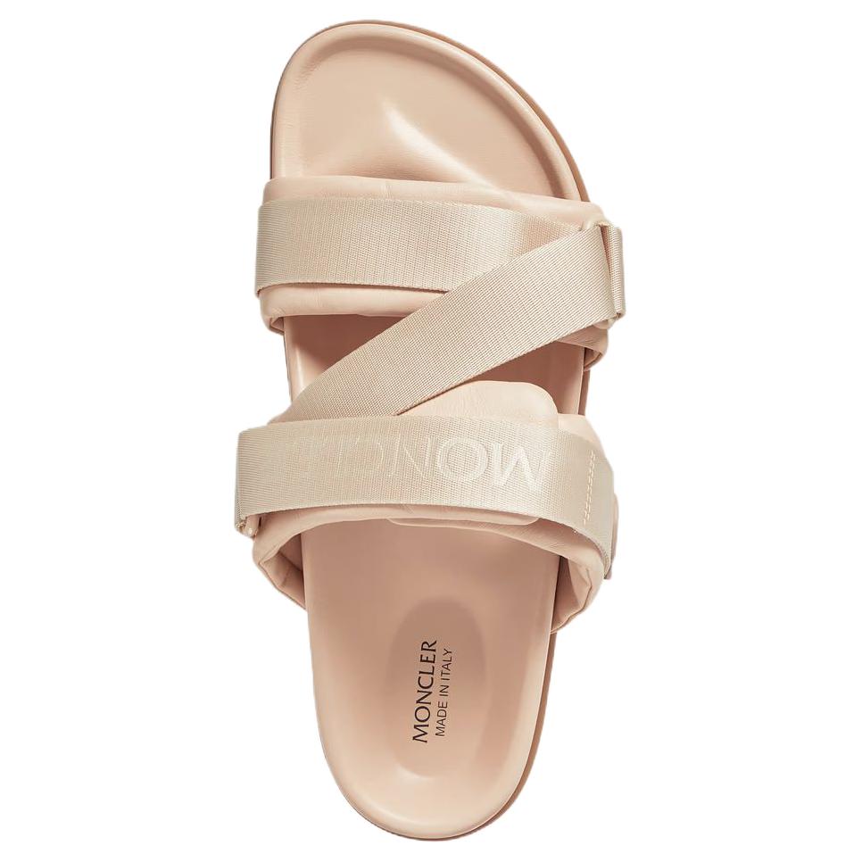 Moncler Quiet Slide Slippers Women's Pink
