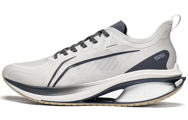 LiNing WuShi 5S 3.0 Anti-Slip And Wear-Resistant Breathable Low-Top Running Shoes Men's Gray Black