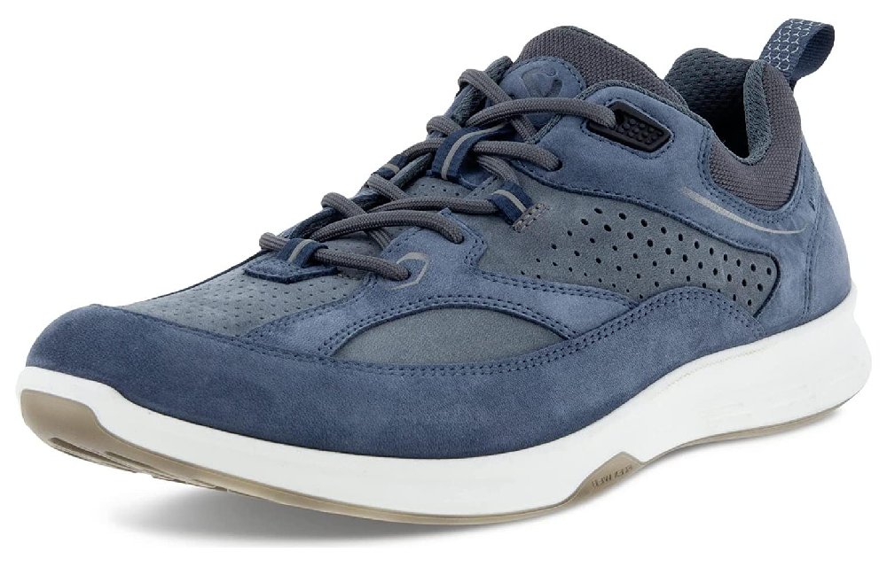 Ecco Transcend Collection Low Top Sports Casual Shoes Men's Dark Blue