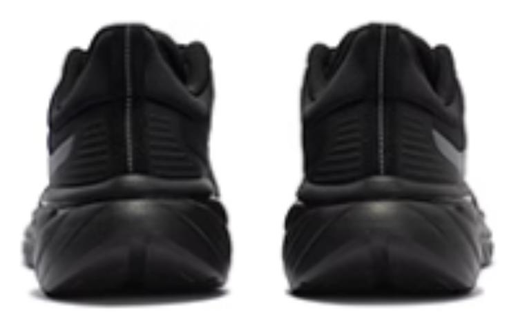 361° Cushioning Wear Resistant Low Top Sprint Running Shoes Men's Black Gray Color