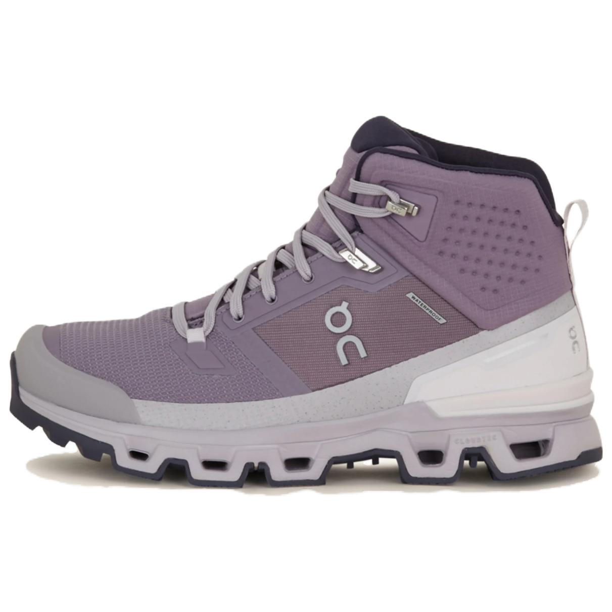 On Cloudrock 2 Waterproof Ankle Length Outdoor Boots Women's Purple