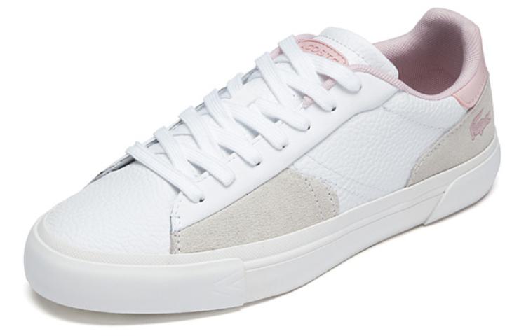 LACOSTE Low Top Skateboard Shoes Women's White