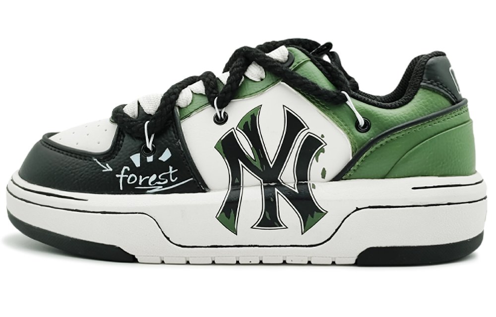 MLB Chunky Liner Low-Top Skateboard Shoes Unisex Emerald Green