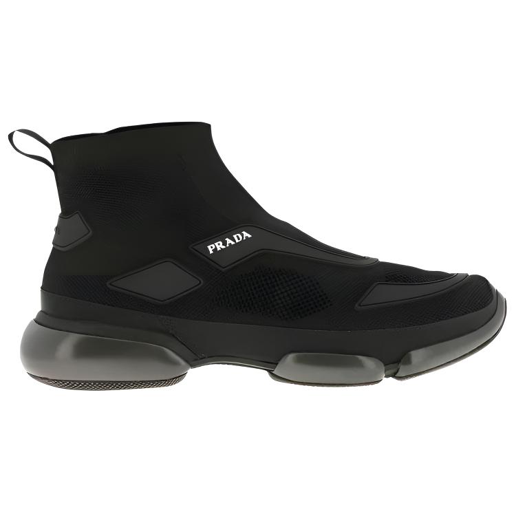 PRADA Cloudbust High top Casual Shoes Men's Black