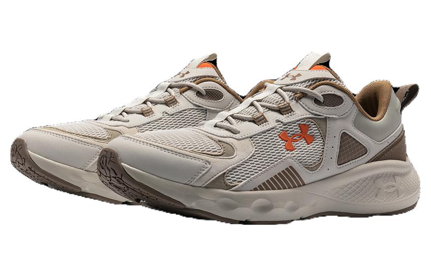 Under Armour Wear-resistant And Lightweight Low-Top Running Shoes Women's White Umber