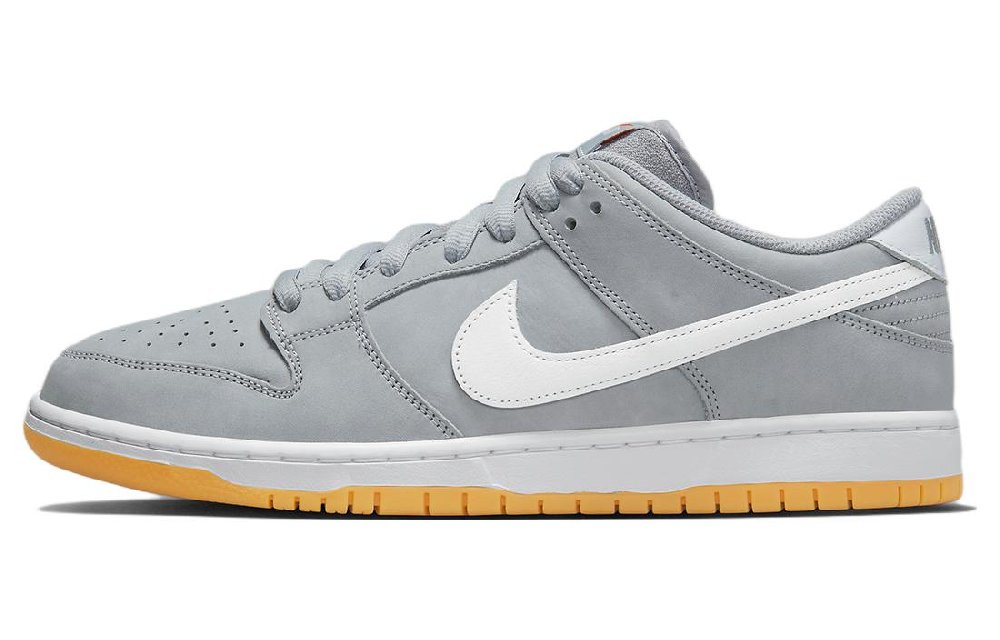 Nike Sb Dunk Low Pro Iso Orange Label Wolf Grey Gum