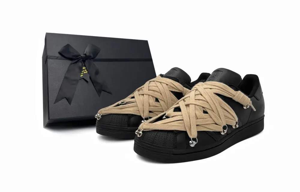 Adidas Originals SUPERSTAR Low top Skateboard Shoes Unisex Black