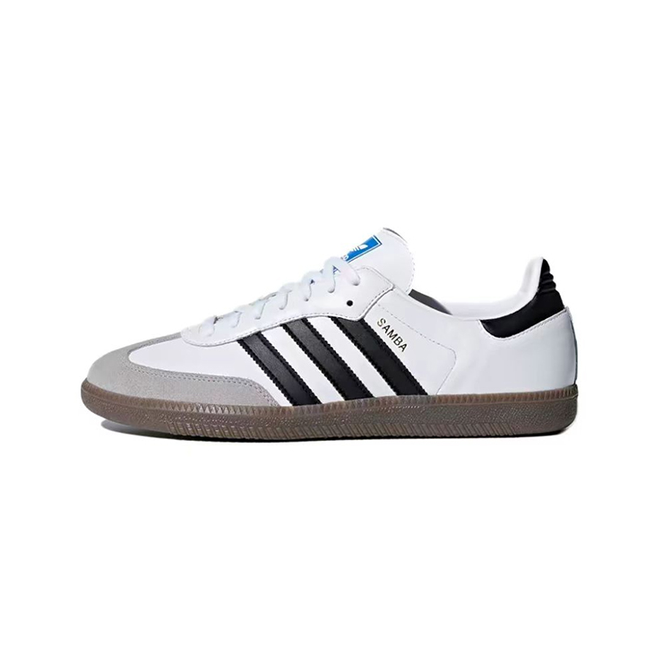 Adidas Originals SAMBA OG Anti-Slip Wear-Resistant Low-Top Skateboard Shoes Unisex White Green купить в интернет-магазине Yoocart с быстрой доставкой по России.