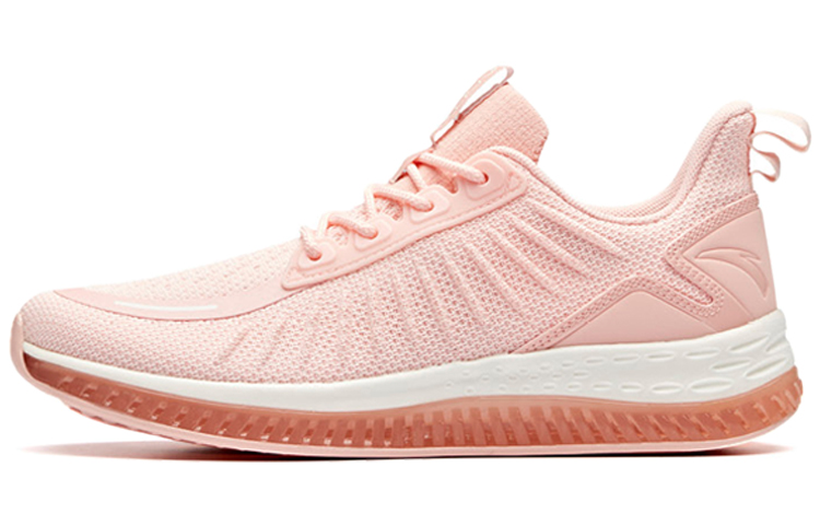 Anta Breathable Low-Top Running Shoes Women's Cherry Blossom Pink