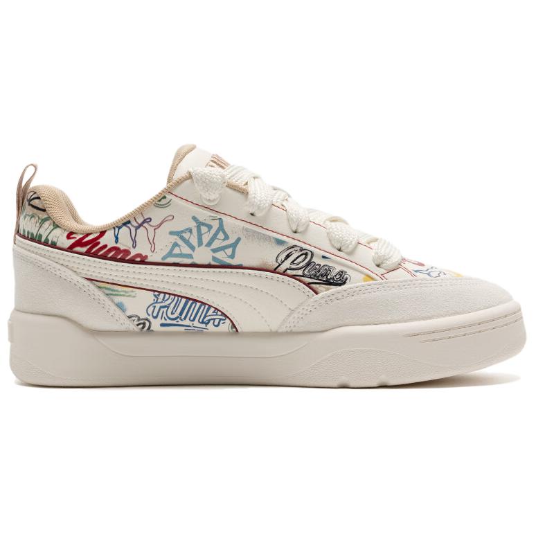 PUMA Park Lifestyle Cushioning, Wear Resistant Low Top Skateboard Shoes Unisex Beige купить в интернет-магазине Yoocart с быстрой доставкой по России.