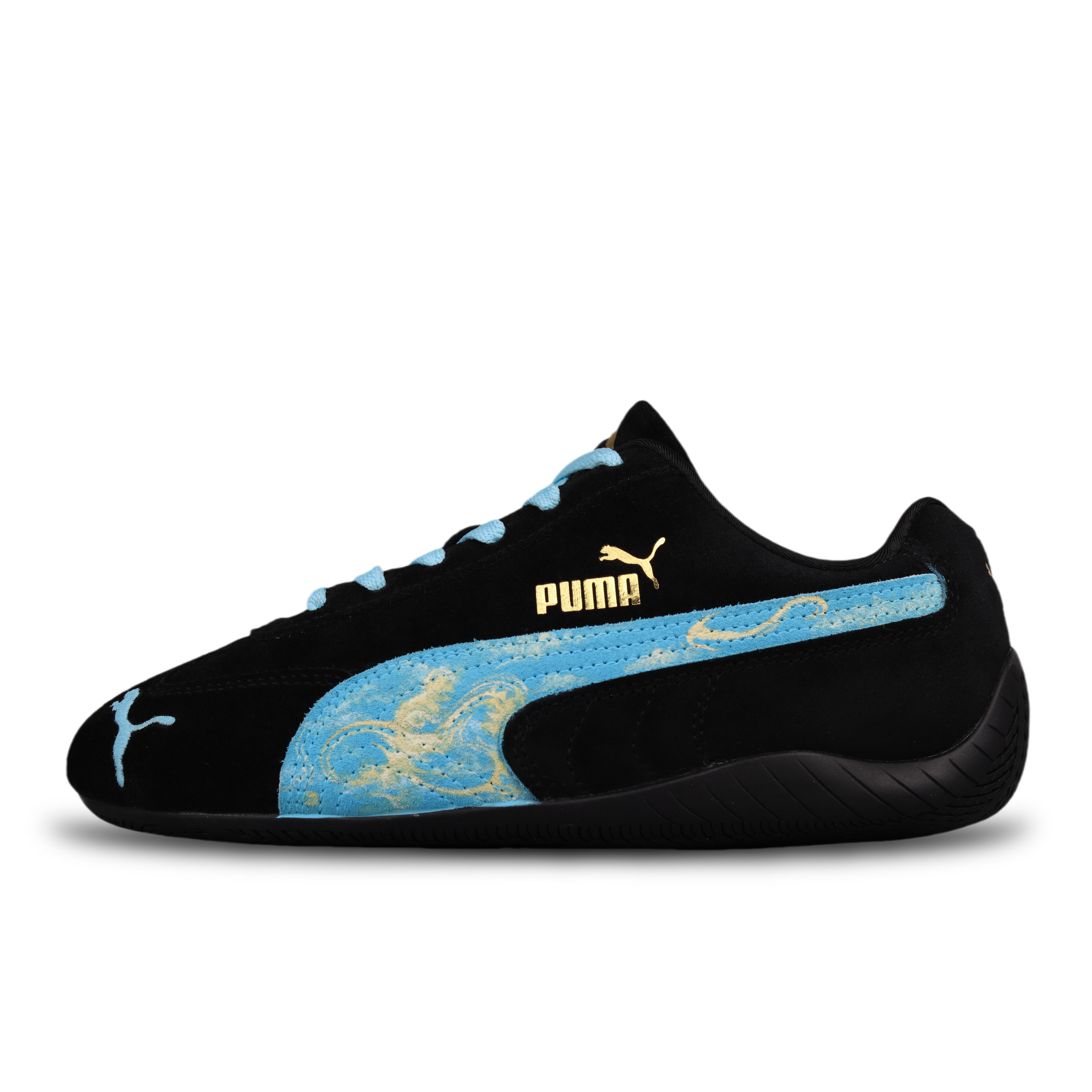 PUMA Speedcat Collection Low Top Casual Shoes Unisex Black Blue купить в интернет-магазине Yoocart с быстрой доставкой по России.