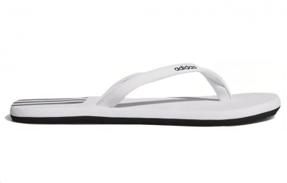 Adidas Eezay Flip flops Slides White/Black Women's