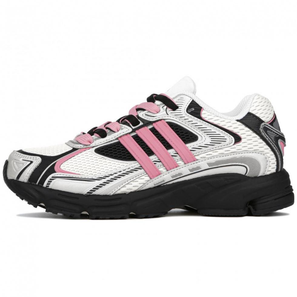 Adidas Originals Response Slip-Resistant Low-Top Casual Running Shoes Unisex Black White Pink