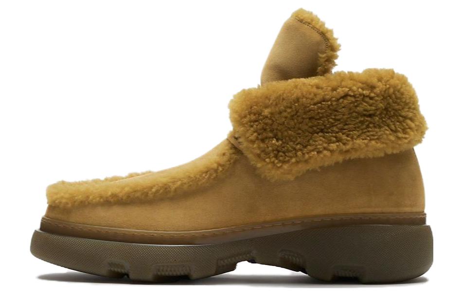 Burberry Ankle Boots Men's Amber Yellow