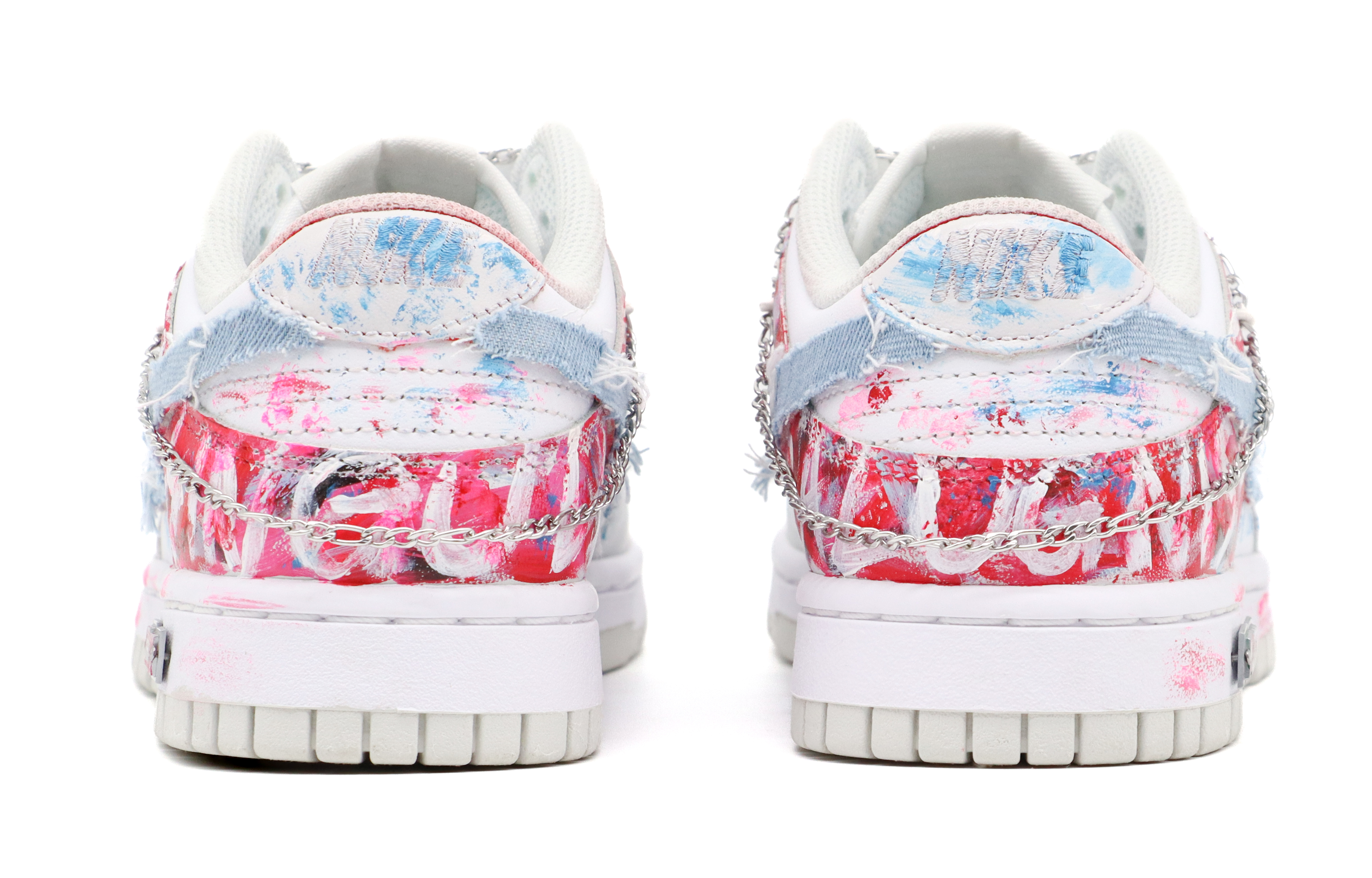 Nike Dunk Orange Burg Factory, Street Denim Abrasion Resistant Low Top Skateboard Shoes Unisex Blue Red купить в интернет-магазине Yoocart с быстрой доставкой по России.