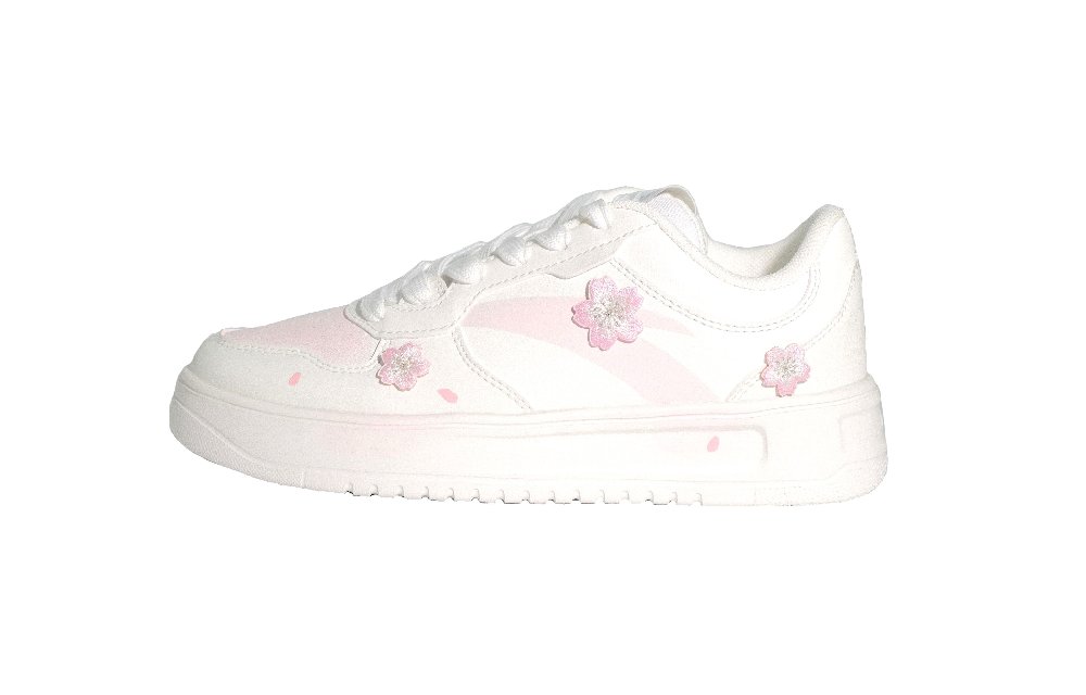 Anta Relaxed Coverage Abrasion Resistant Low top Skateboard Shoes Women's White