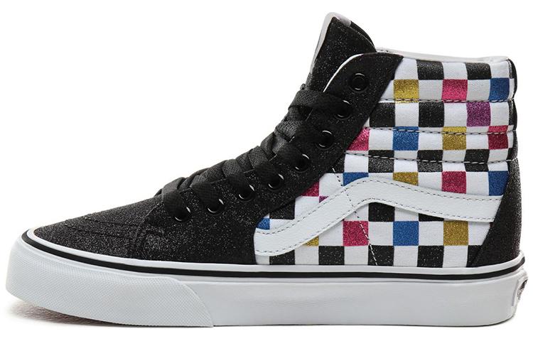 Vans SK8-HI 'Glitter Checkerboard'