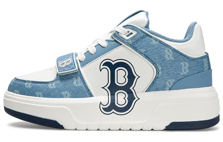 MLB Chunky Liner Mid Blue White