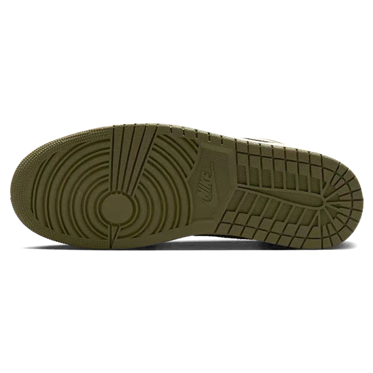 Jordan Air Jordan 1 Anti-Slip Wear-Resistant Low-Top Vintage Basketball Shoes Unisex Black White Green купить в интернет-магазине Yoocart с быстрой доставкой по России.