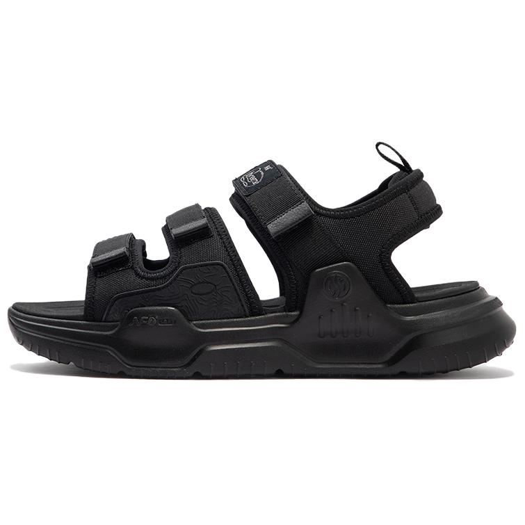 361° Beach Sandals Men's Obsidian Black