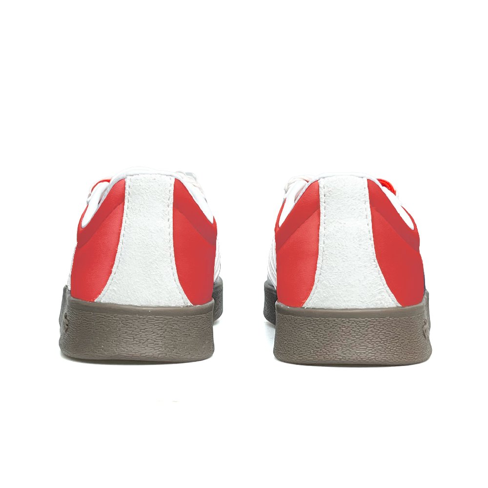 Adidas Neo VL Court 2.0 WAO Anti Slip Wear Resistant Low Top Skateboard Shoes Unisex Red White