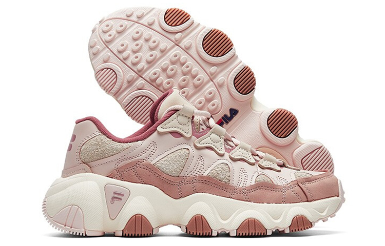 FILA FUSION Jagger Casual Shoes Women's Low Top Peach Pink/Vintage Rose купить в интернет-магазине Yoocart с быстрой доставкой по России.