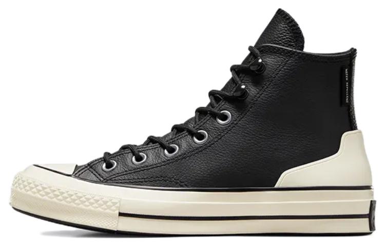 Converse Chuck 70 Leather High 'Black Egret'