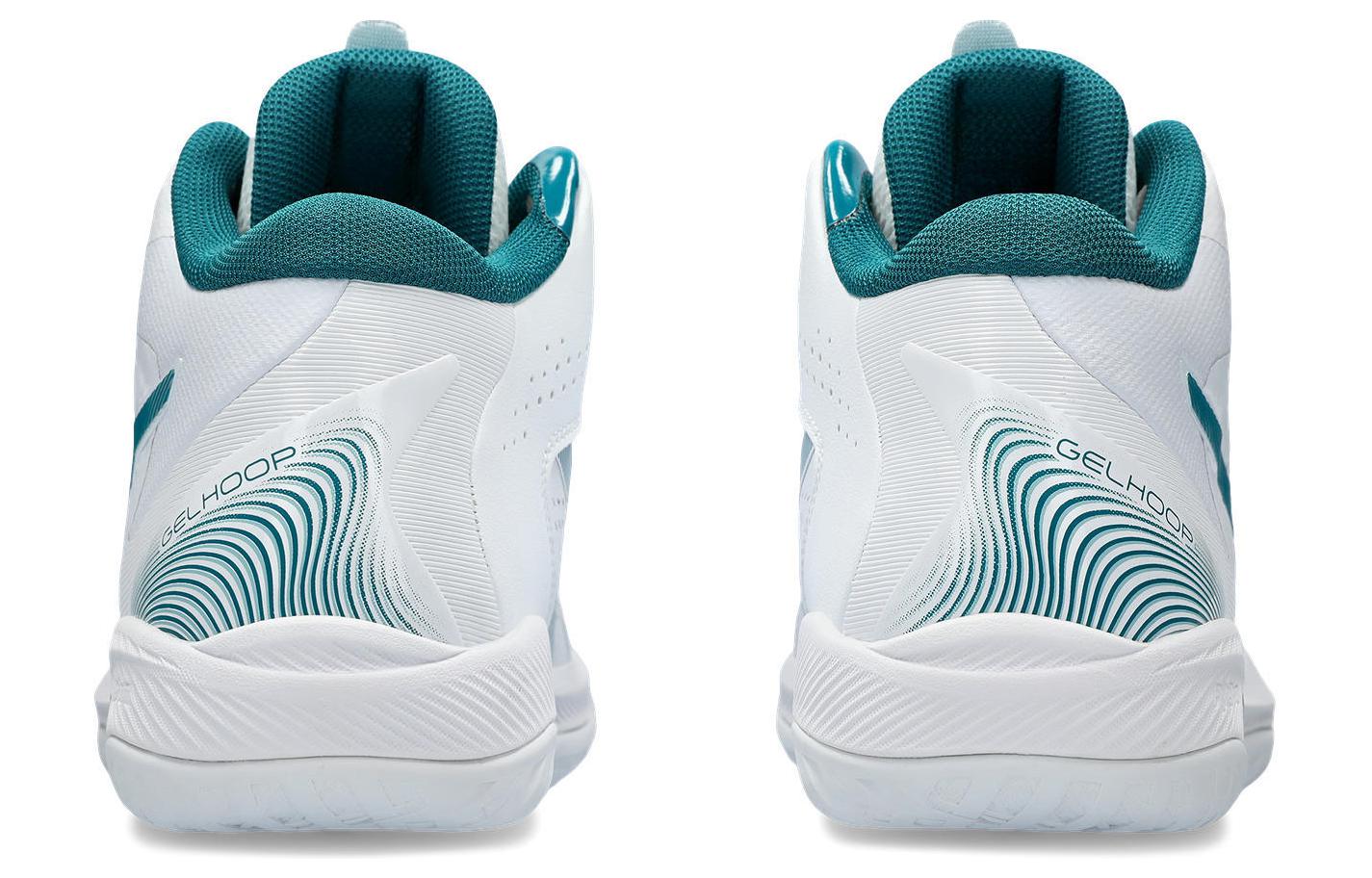 ASICS Gelhoop V16 White Rich Teal купить в интернет-магазине Yoocart с быстрой доставкой по России.