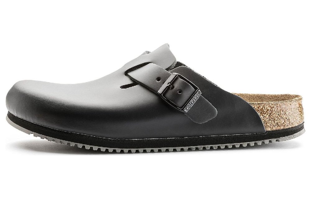 Birkenstock Boston Buckle embellished Slippers