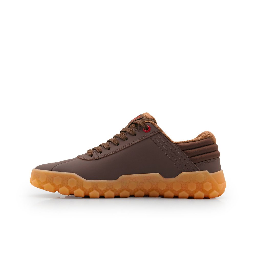 CAT Cushioned Slip Resistant Abrasion Resistant Low Top Outdoor Shoes Unisex Brown