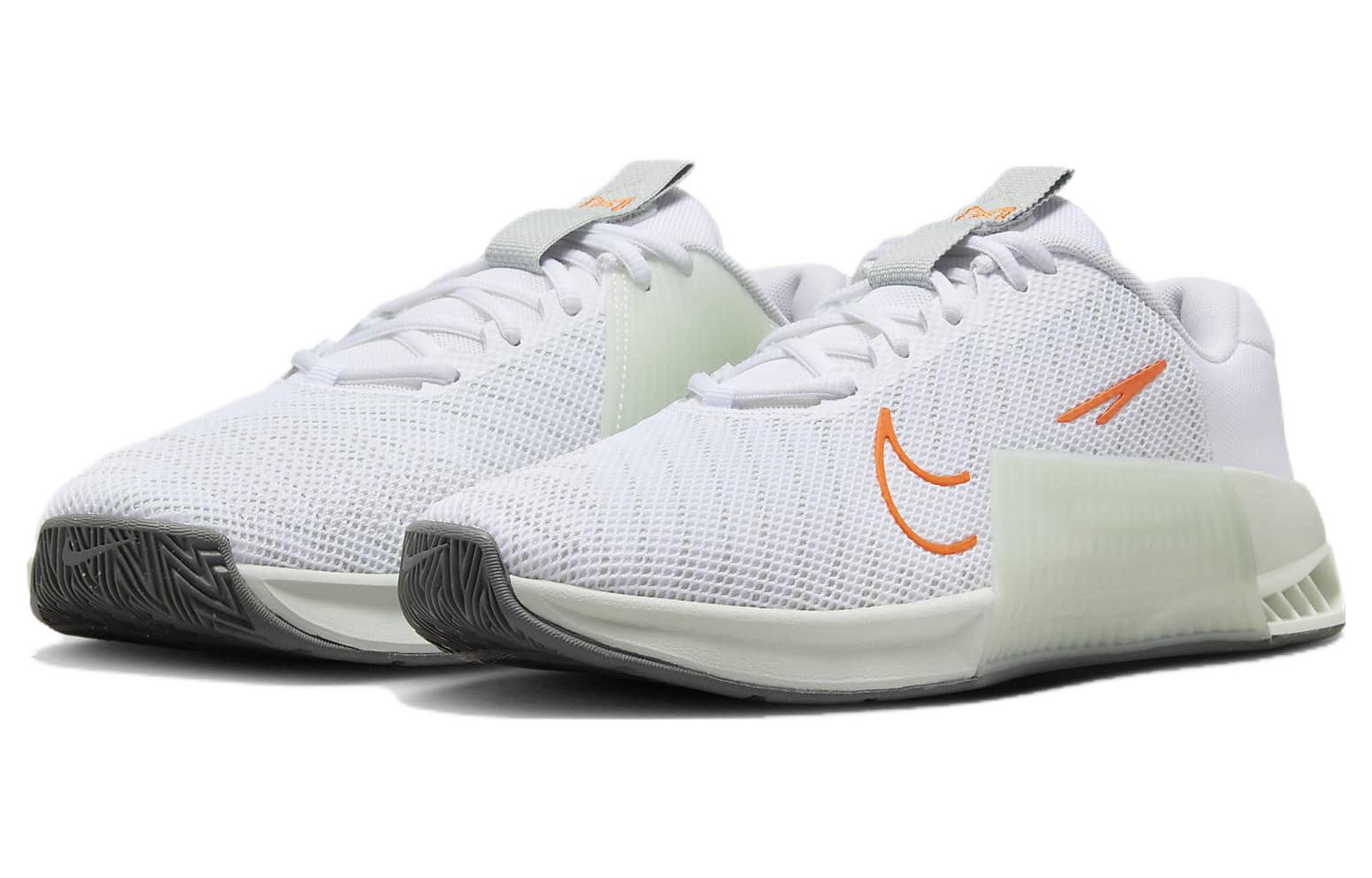 Nike Metcon 9 White Light Silver Bright Madarin купить в интернет-магазине Yoocart с быстрой доставкой по России.